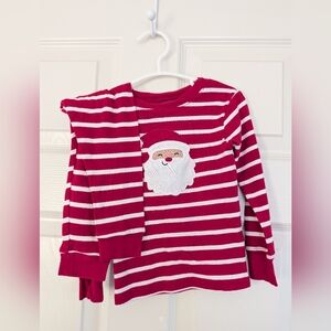 Carter's Red and White Santa Pajama Set
